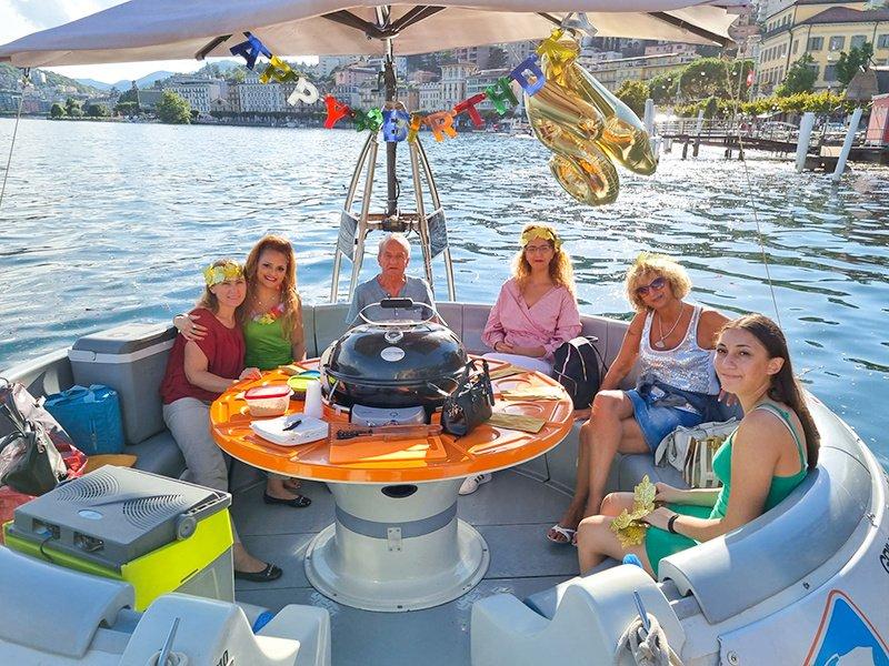 Smartbox  Partyboot auf dem Luganersee für 4 Personen - Geschenkbox 