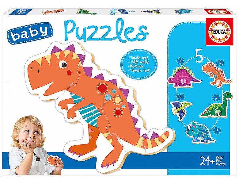 Educa  Puzzle Dinosaurier Baby Puzzle (5Teile) 