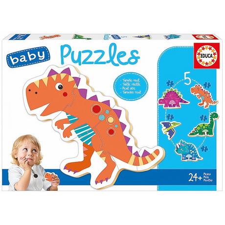 Educa  Puzzle Dinosaurier Baby Puzzle (5Teile) 