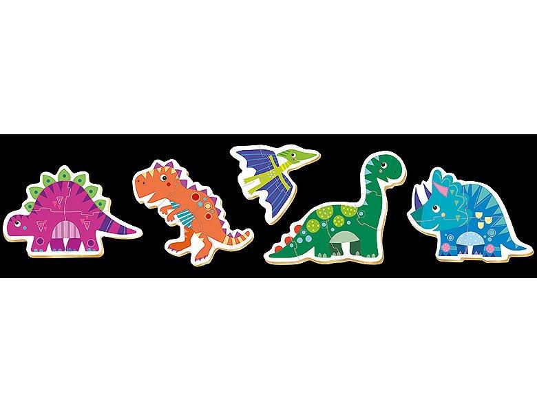 Educa  Puzzle Dinosaurier Baby Puzzle (5Teile) 