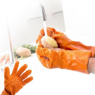 InnovaGoods  Gants Nettoyants de Fruits et Légumes Glinis InnovaGoods 