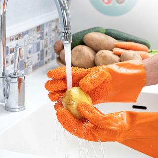 InnovaGoods  Handschuhe für die Reinigung von Obst und Gemüse Glinis InnovaGoods 