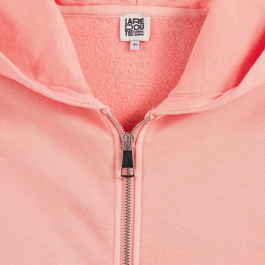 La Redoute Collections  Kapuzensweatjacke mit Reissverschluss 