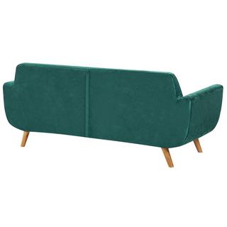 Beliani  Bezug für 2-Sitzer Sofa aus Samtstoff BERNES 