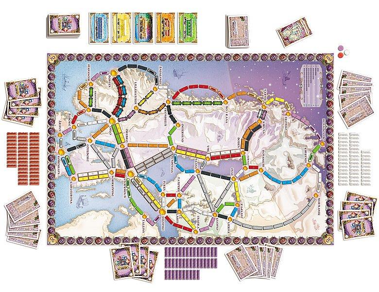 Asmodee  Zug um Zug Skandinavien (DE) 