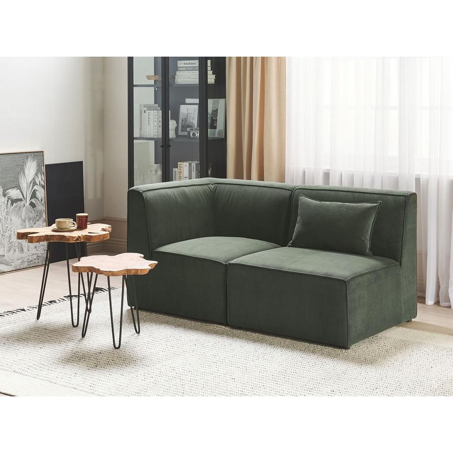 Beliani Sesselmodul aus Cord Modern LEMVIG  