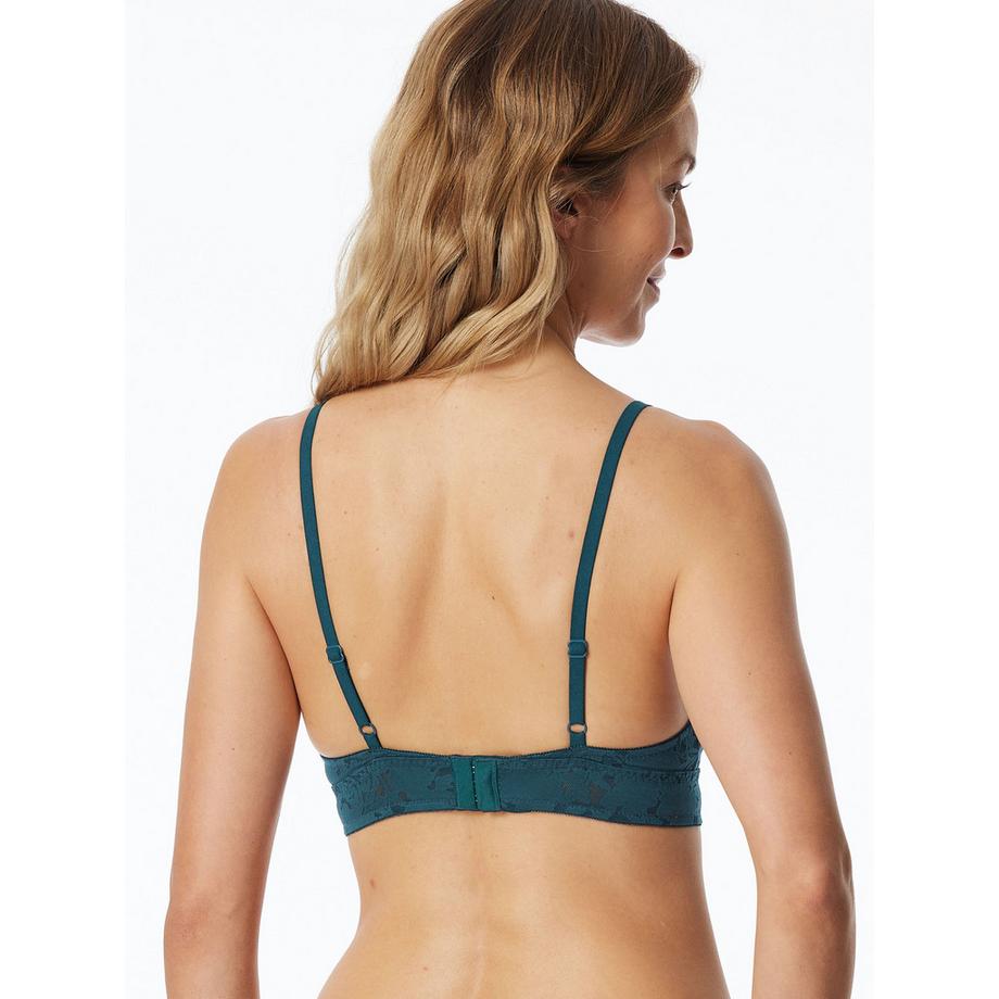 Schiesser Modern Lace Reggiseno senza ferretto con imbottitura rimovibile  