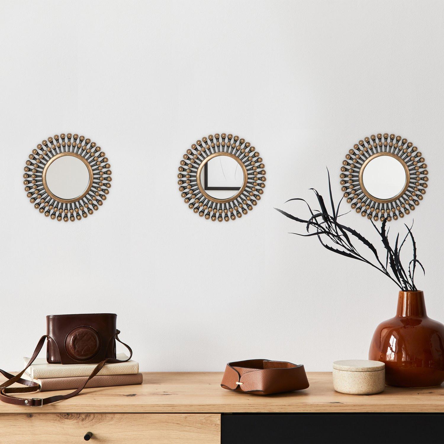 B2X Spiegel 3er Set Sonne  