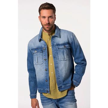 Giacca in jeans con FLEXNAMIC® e due taschini sul petto, fino alla tg. 8XL