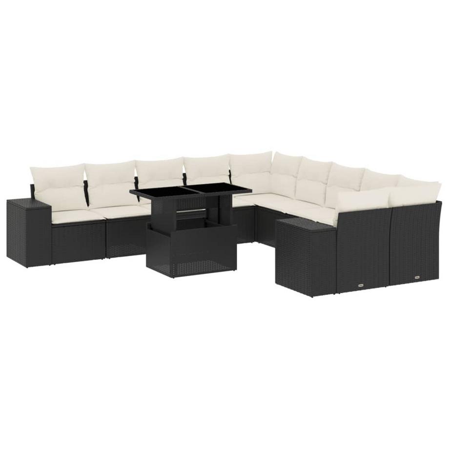 Ensemble de canapés de jardin rotin synthétique