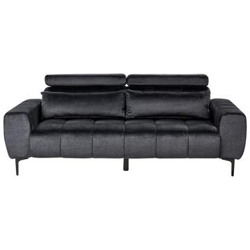 3 Sitzer Sofa aus Samtstoff Modern VEGAMO