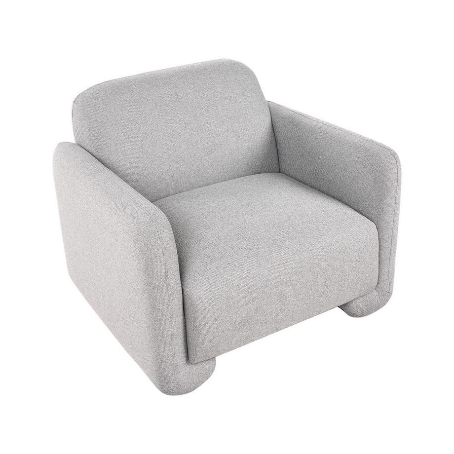 Beliani Fauteuil en Tissu Rétro SALAND  