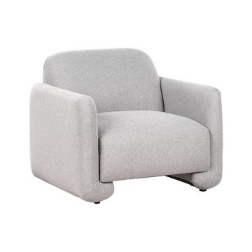 Fauteuil en Tissu Rétro SALAND