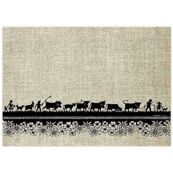 trendform Papiertischset SWISS TRADITION 3 4 Sujets à 12 Blatt  