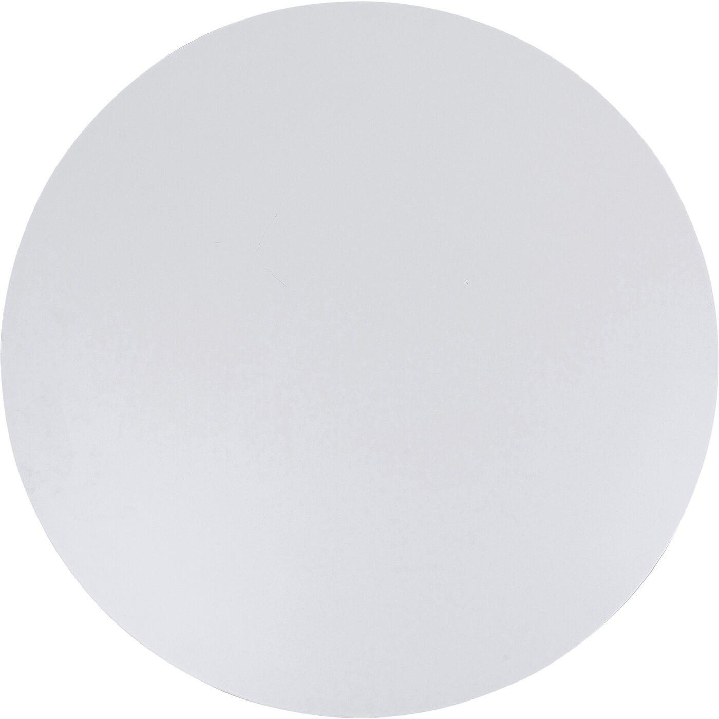 KARE Design Plateau de table Schickeria blanc rond années 80  