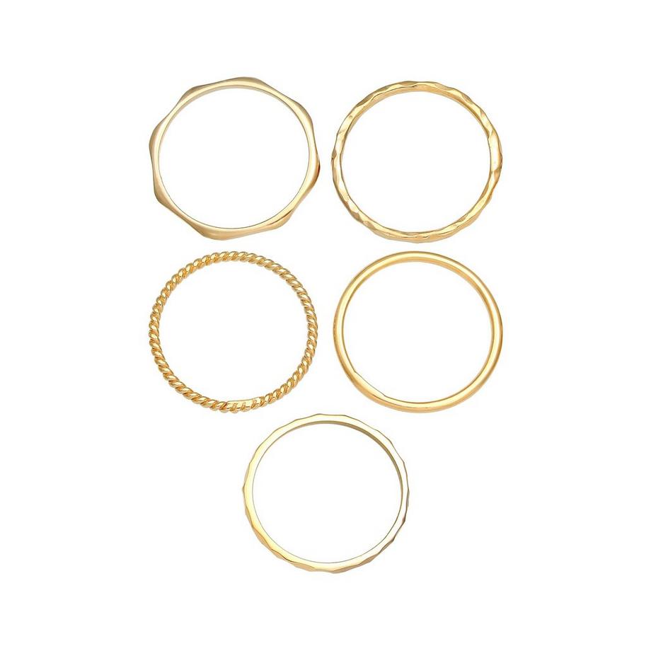 Elli  Ring 5Er Set Basic 