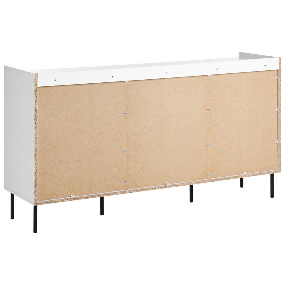 Beliani Sideboard mit 2 Türen aus Faserplatte  ALCOVE  