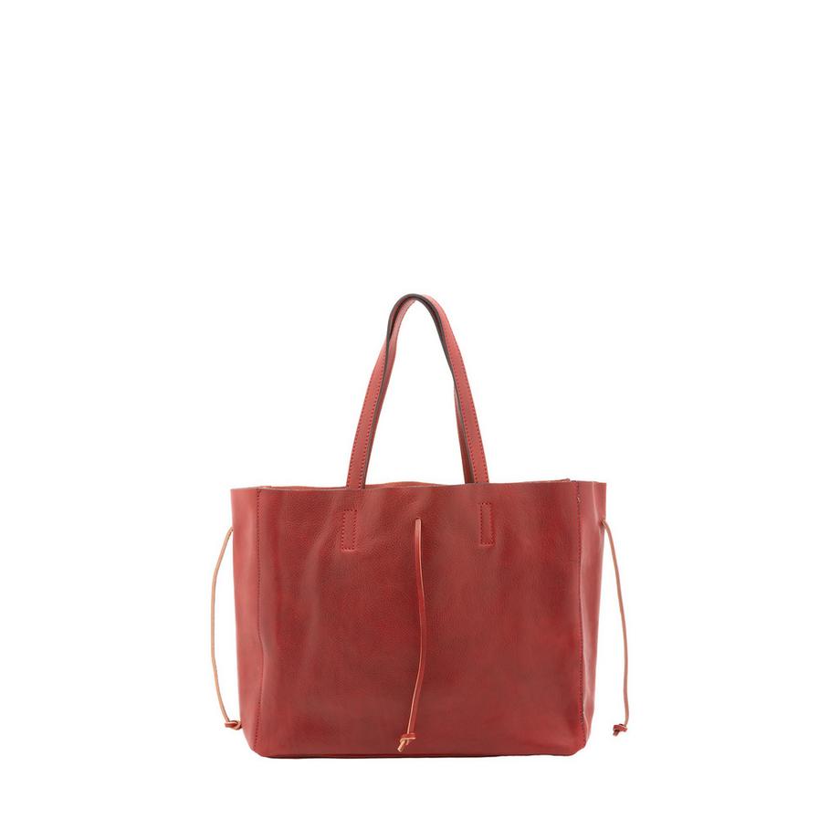 Viola Castellani Sac à bandoulière avec fermeture à lacets en cuir  