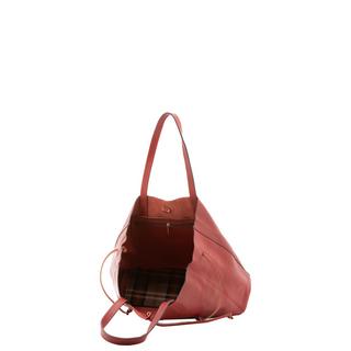 Viola Castellani Borsa a tracolla con chiusura a laccetti in pelle  