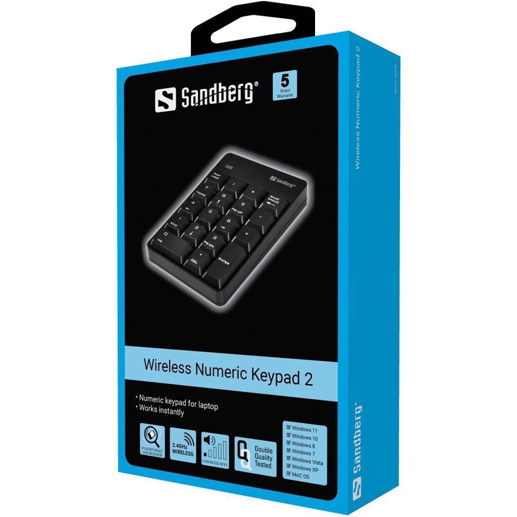 Sandberg  Numeric Keypad 2 (Kabellos) 