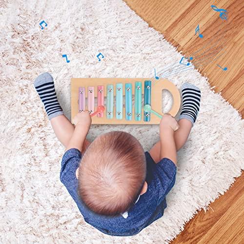 Activity-board  Jouet xylophone et maillet avec xylophone| Jouet éducatif Jouet musical multifonctionnel 