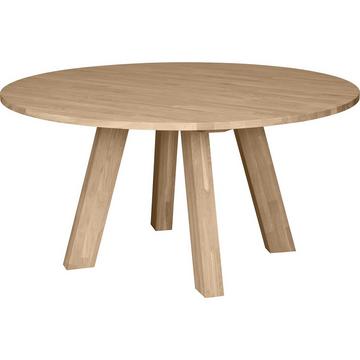 Tavolo da pranzo Rhonda rovere naturale 150x150