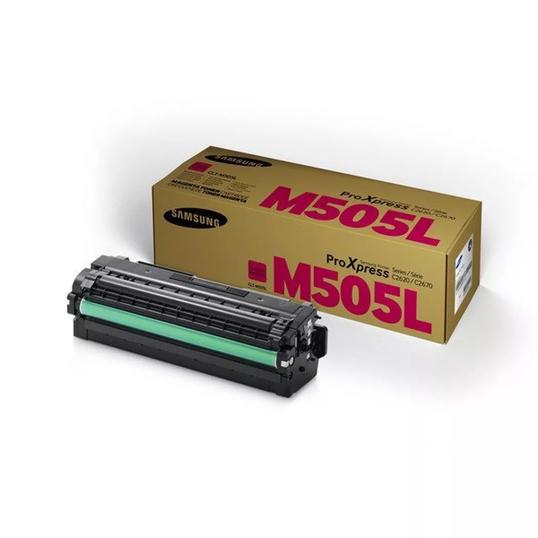 Hewlett-Packard – SAMSUNG Toner-Modul magenta SU302A SL-C2620/2670 3500 Seiten, Schwarz, One Size