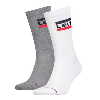 Levis Chaussettes Crew Unisexes Lot de 6  