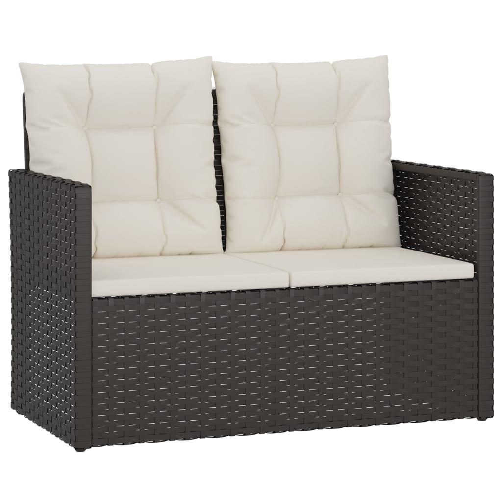 VidaXL Gartenbank poly-rattan  