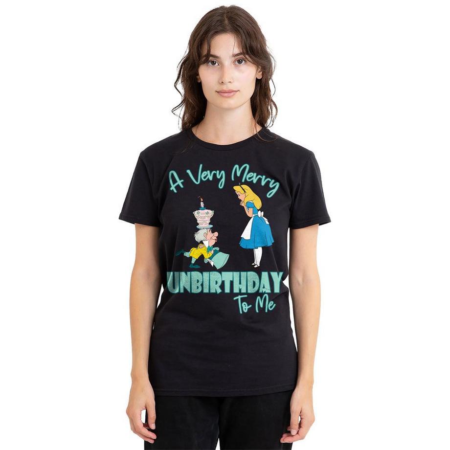 Alice in Wonderland Tshirt Very Merry Unbirthday To Me  