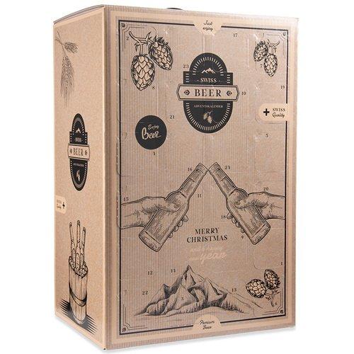 Geschenkidee Bier Adventskalender mit Schweizer Bieren 2024 Edition  