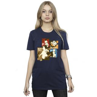 SCOOBY DOO Volti Quadrati Stampa T-Shirt  