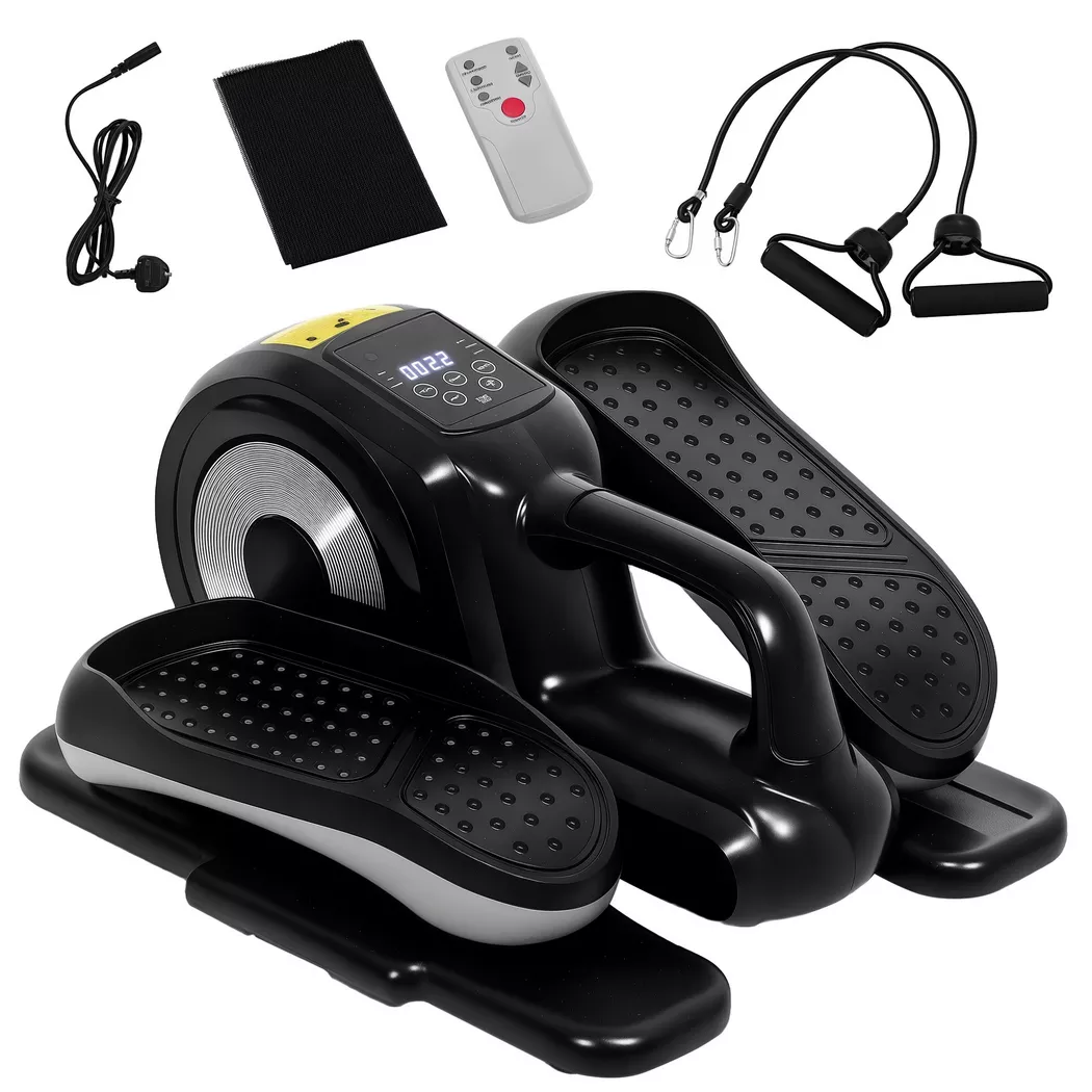 Sportnow - Mini-Ellipsentrainer, One Size, Schwarz