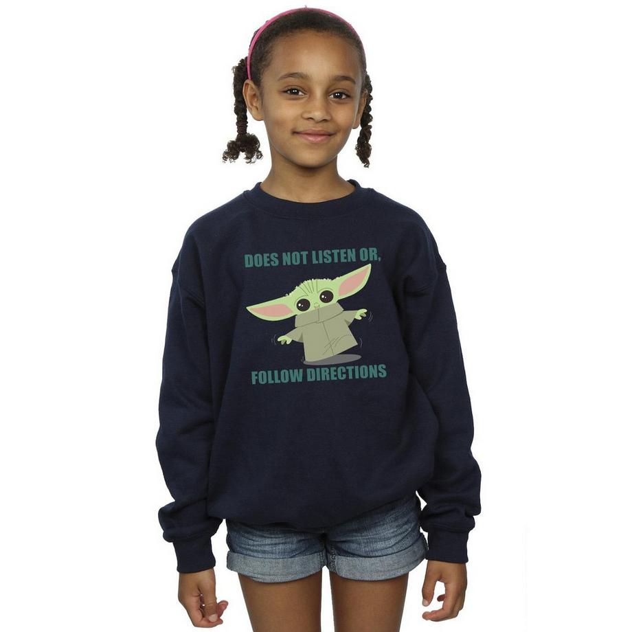 STAR WARS  The Mandalorian Does Not Listen Sweatshirt 