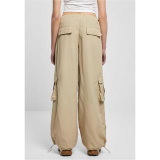 URBAN CLASSICS Cargo Nylon Weite Knitterhose  