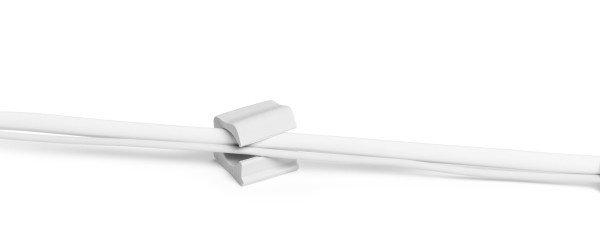 DURABLE  Cavoline Clip Pro 2 Scrivania Supporto per cavo Grigio 