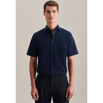 Chemise Business Regular Fit Manche courte Uni