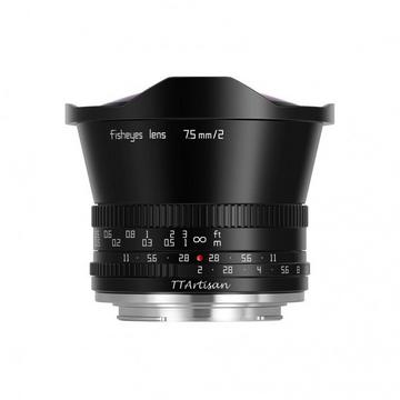 Ttartisan 7,5 mm f2 fisheye (M4 / 3)