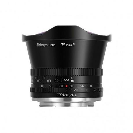 TTARTISANS  Ttartisan 7,5 mm F2 Fisheye (M4/3) 