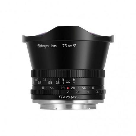 TTARTISANS  Ttartisan 7,5 mm f2 fisheye (M4 / 3) 