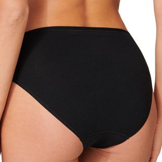 Schiesser Confezione da 4 Slip Tai in Cotone Biologico  