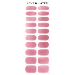 Lovenlayer  Autocollants pour ongles Metallic  Summer Pink 