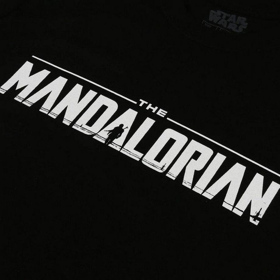 STAR WARS The Mandalorian Logo Regular Fit T-Shirt  