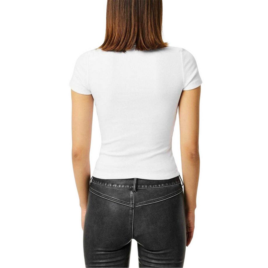 DIESEL Ele Kurz Geschnittenes Schmales T-Shirt  
