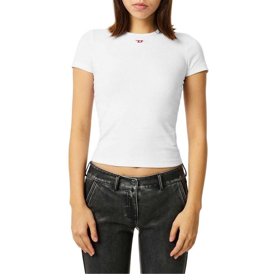 DIESEL Ele Kurz Geschnittenes Schmales T-Shirt  
