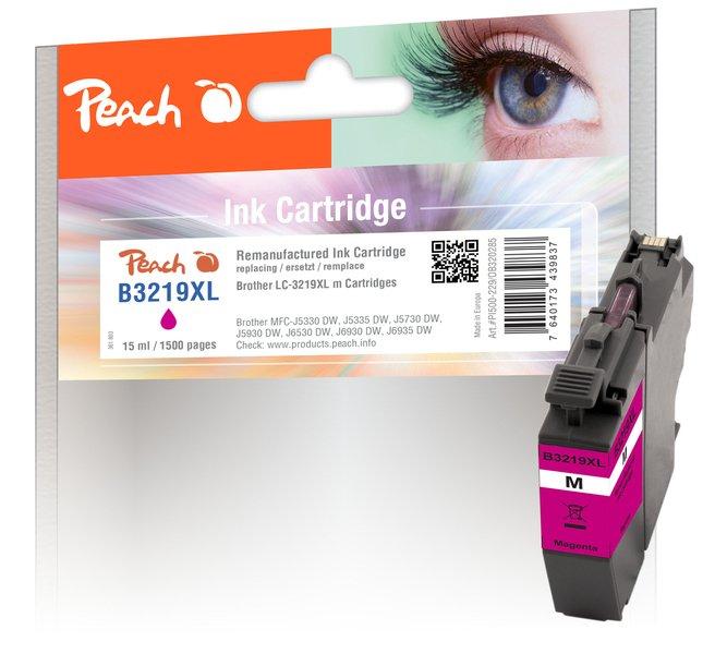 Peach  320285 cartouche d'encre 1 pièce(s) Compatible Rendement élevé (XL) Magenta 