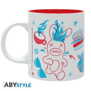 Abystyle  Becher - Subli - Raving Rabbids - Tags 