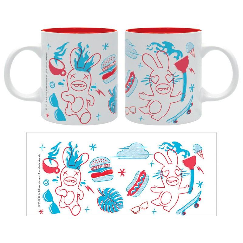 Abystyle  Mug - Subli - Lapin Crétin - Graffiti 