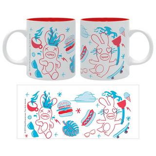 Abystyle  Mug - Subli - Lapin Crétin - Graffiti 