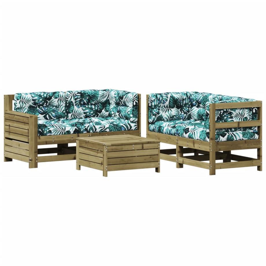 Salon de jardin bois